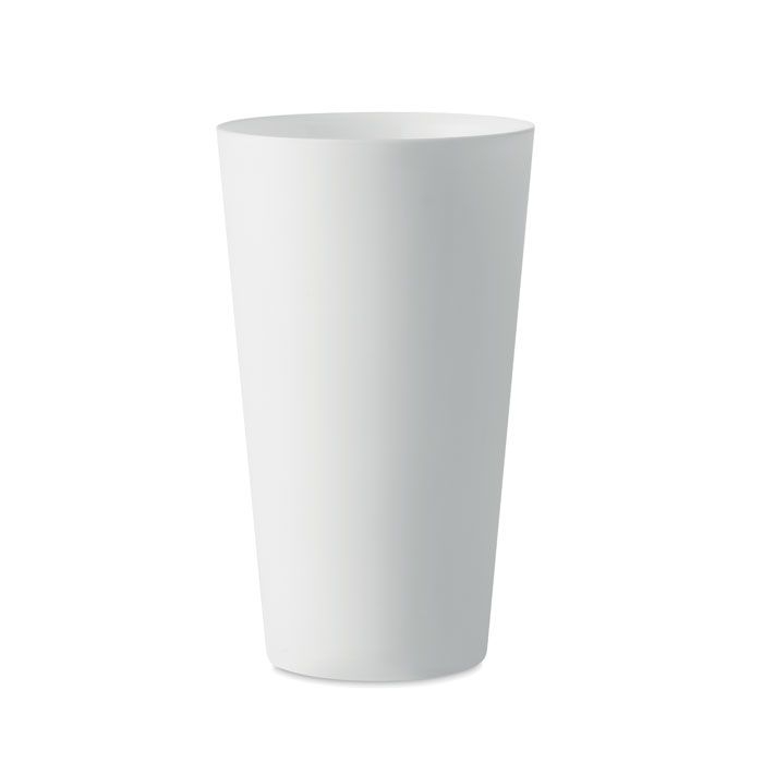 MO9907-06Festa Large Wiederverwendbarer Becher 500ml_ weiss