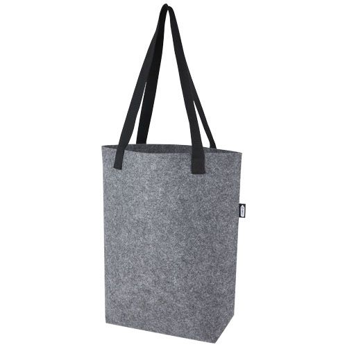 PF120662Felta Tragetasche aus GRS-recyceltem Filz mit breitem Boden 12 L