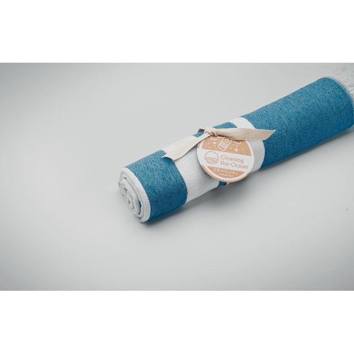 MO2058-12Wave SEAQUAL® Hamamtuch 100x170_ tuerkis