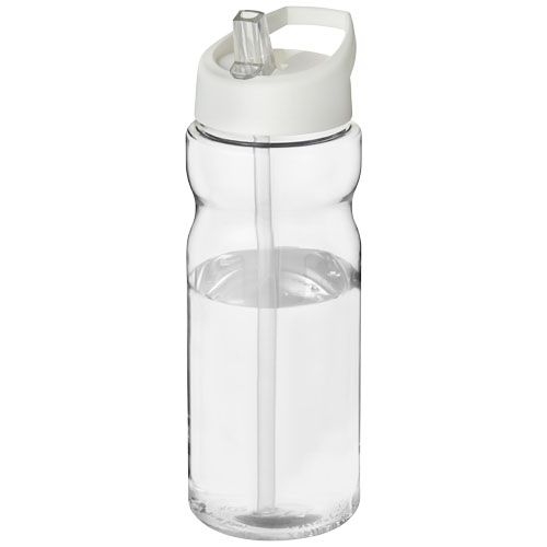 PF210049-8H2O Active® Base 650 ml Sportflasche mit Ausgussdeckel_ transparent_weiss PF210049-8H2O Active® Base 650 ml Sportflasche mit Ausgussdeckel_ transparent_weiss