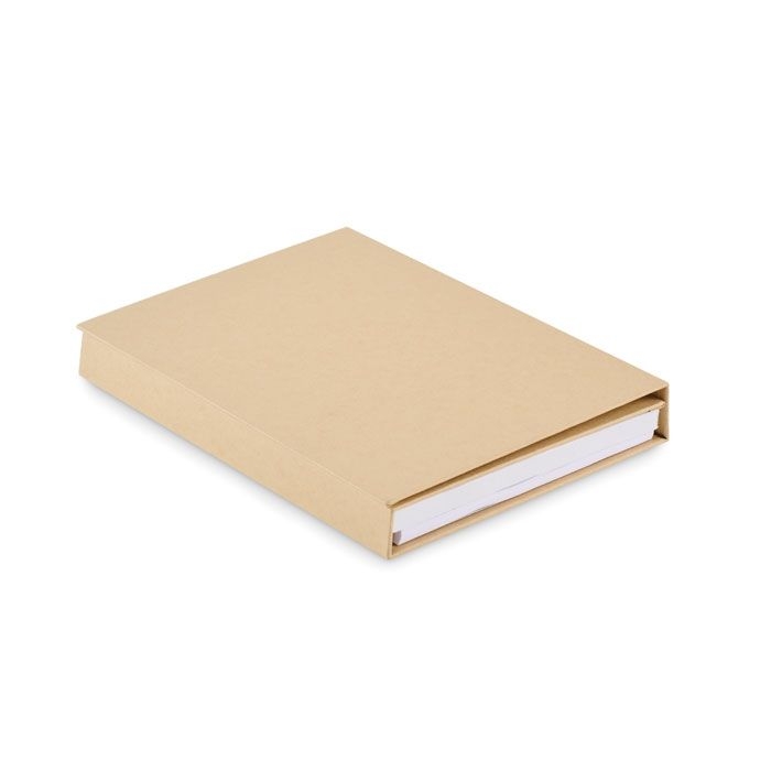 MO2526-13Cenote Schreibset mit Notizblock_ beige