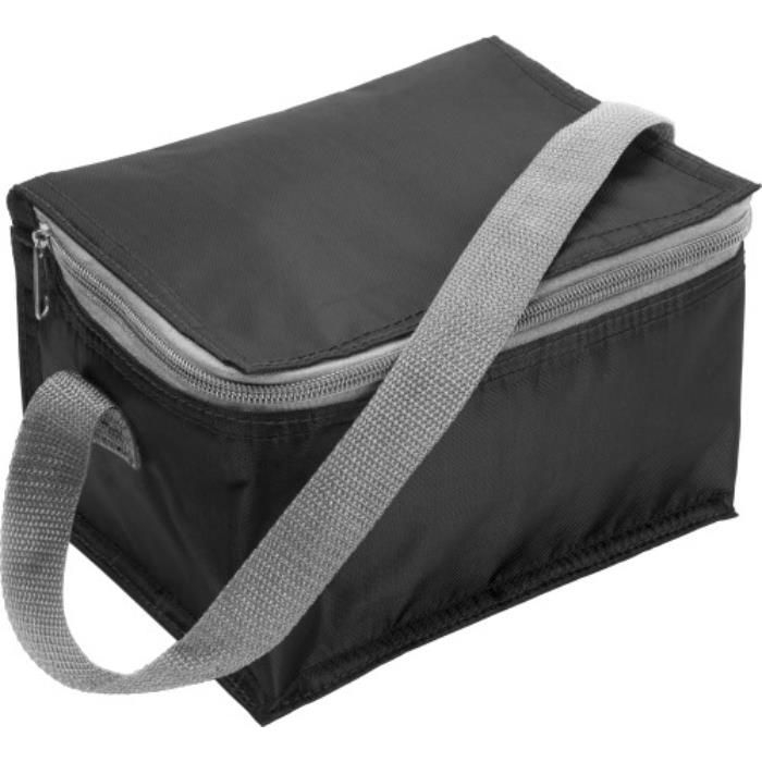 GI3604-01Kuehltasche aus Polyester Cleo_ Schwarz GI3604-01Kuehltasche aus Polyester Cleo_ Schwarz