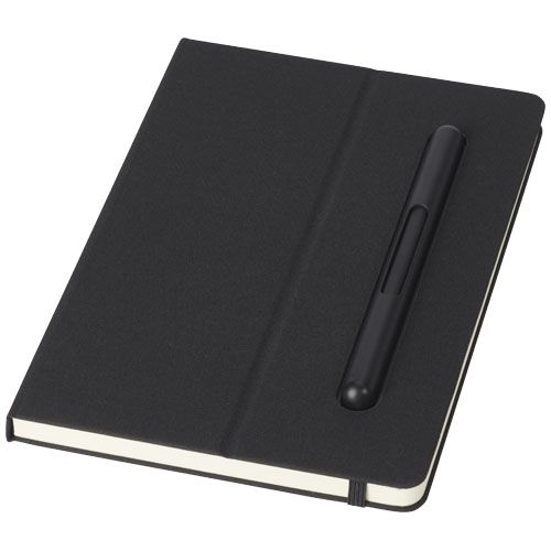 PF107873-3Skribo Kugelschreiber und Notizbuch im Set_ schwarz