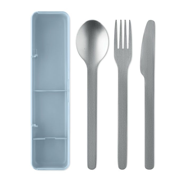 MO2677-66Mesteck Besteck-Set Edelstahl_ babyblau