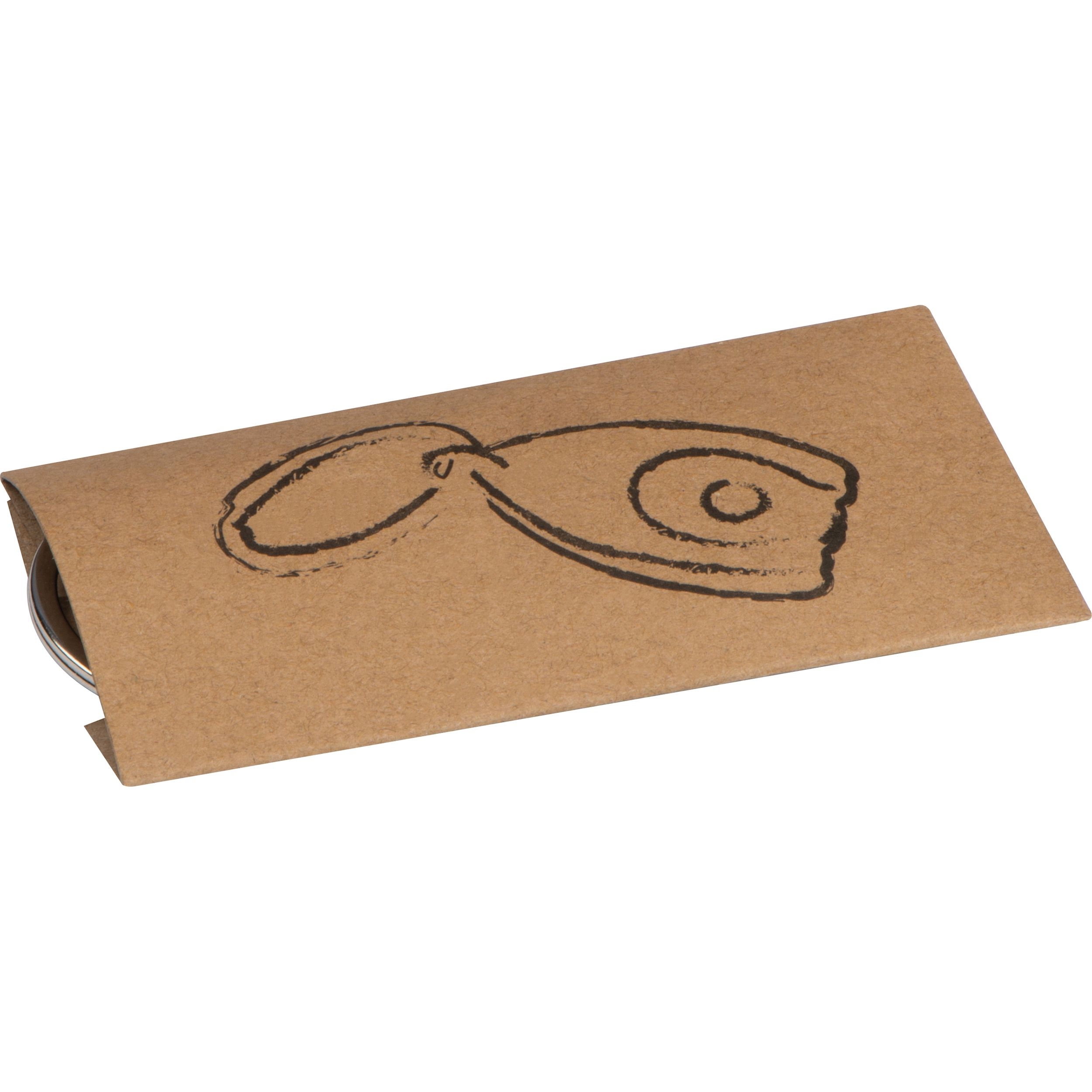 MA97882-07Metall Schluesselanhaenger mit Einkaufschip TERRENCE_ silbergrau