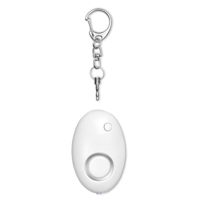 MO8742-06Alarmy Schluesselring mit Alarm_ weiss
