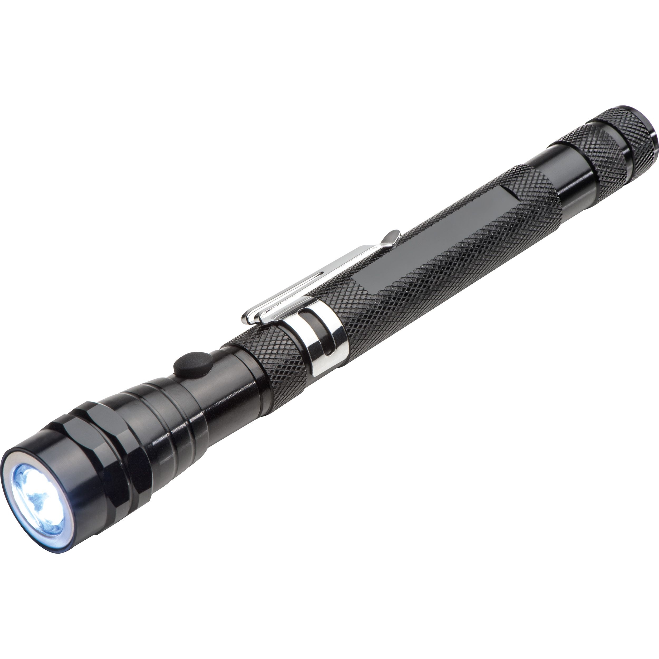 MA80387-03LED Taschenlampe mit Teleskopfunktion_ schwarz